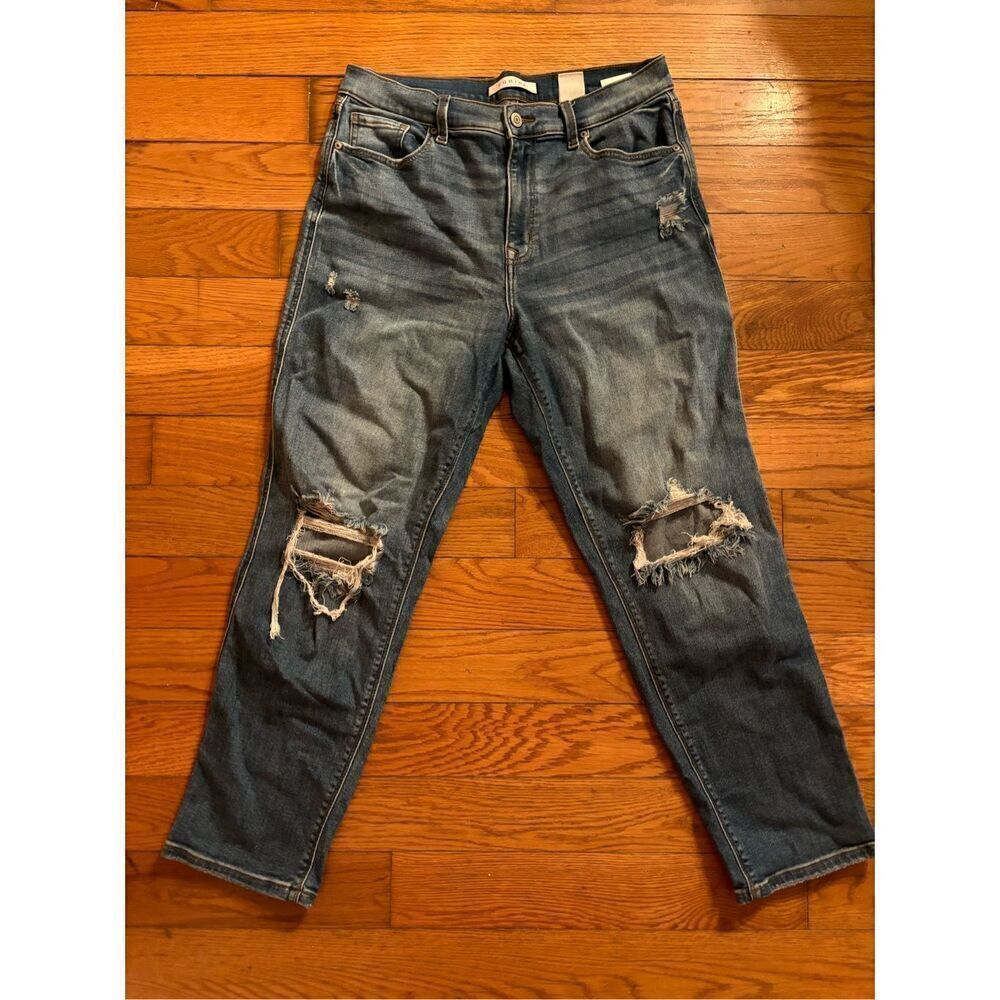 Eunina High Rise Boyfriend Jeans